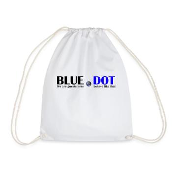 BlueDot Terre - Sac de sport léger - blanc - Devant