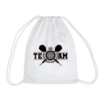 darts fléchettes fléchettes de fléchettes équipe - Sac de sport léger - blanc - Devant