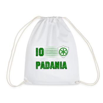 Padania Football Team - Drawstring Bag - white - Front