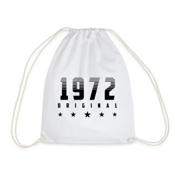 | changeable de couleur Original 1972 Année de naissance - Sac de sport léger - blanc - Devant