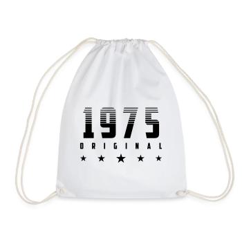 | changeable de couleur Original 1975 Année de naissance - Sac de sport léger - blanc - Devant