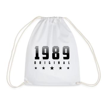 Original 1989 Année de naissance | | changeable de couleur - Sac de sport léger - blanc - Devant