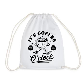 C’est l’heure du café - Sac de sport léger - blanc - Devant