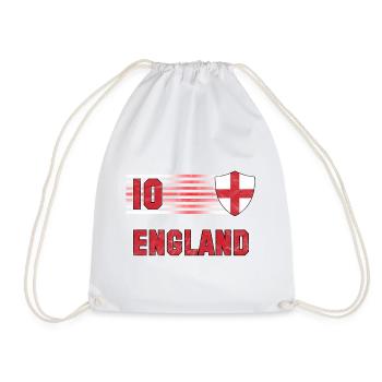 England Football Team - Drawstring Bag - white - Front