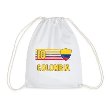 Équipe de Colombie de football - Sac de sport léger - blanc - Devant