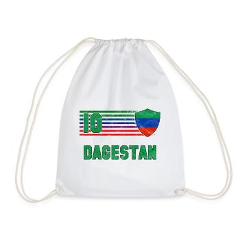 Équipe du Daghestan de football - Sac de sport léger - blanc - Devant