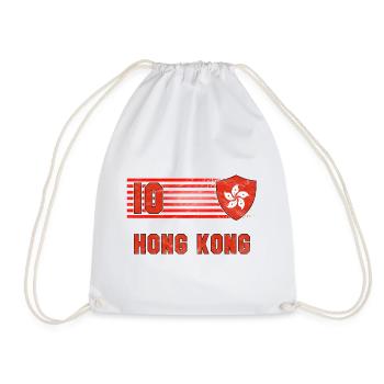 Équipe de Hong Kong de football - Sac de sport léger - blanc - Devant
