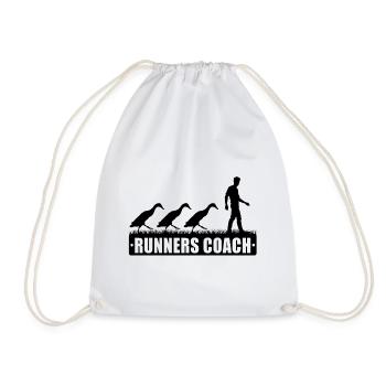 Laufentencoach Laufenten Laufente élevage de volailles - Sac de sport léger - blanc - Devant