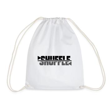 SHUFFLE, GESCHENK - Turnbeutel - Weiß - Vorne