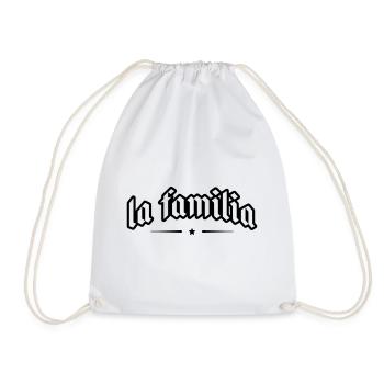 la familia - Turnbeutel - Weiß - Vorne