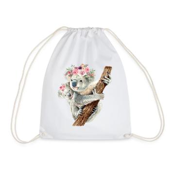 Bébé Koala - Sac de sport léger - blanc - Devant