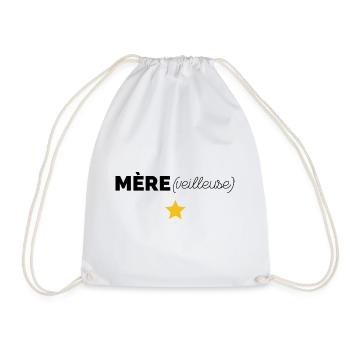 Maman merveilleuse - Sac de sport léger - blanc - Devant
