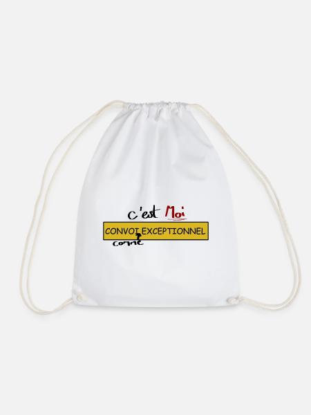 Convoi comme exceptionnel - Sac de sport léger - blanc