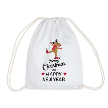 Noël - Sac de sport léger - blanc - Devant