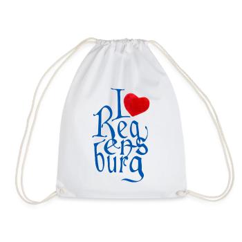 J’adore Ratisbonne ! - Sac de sport léger - blanc - Devant
