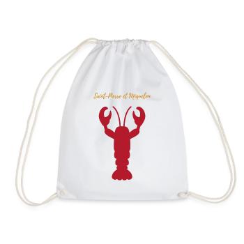 21- Homard - Sac de sport léger - blanc - Devant