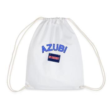 AZUBI - Turnbeutel - Weiß - Vorne