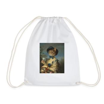 Catleen - Drawstring Bag - white - Front