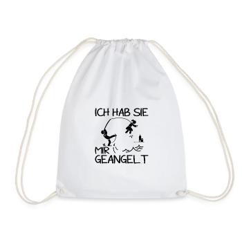 En annonçant des fiançailles, je l’ai attrapé pour moi-même, JGA - Sac de sport léger - blanc - Devant