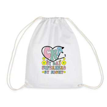 CNA Nursing Certified Nurse Assistant Life Gifts - Turnbeutel - Weiß - Vorne