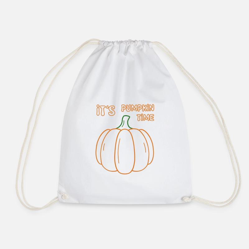 Its Pumpkin Time Illustration - Turnbeutel - Weiß