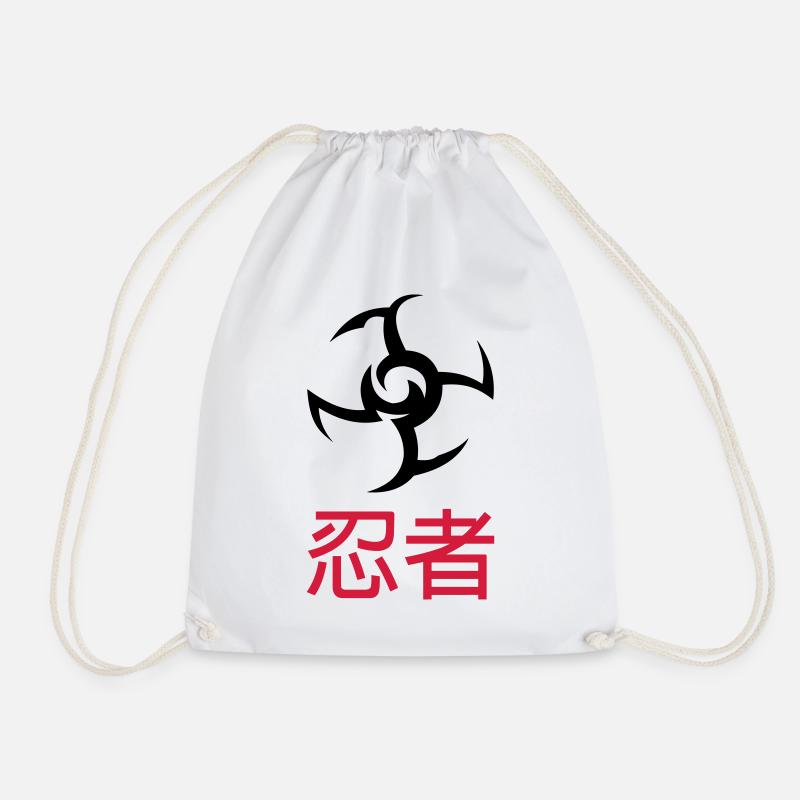 Ninja - Turnbeutel - Weiß