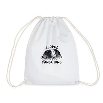 Assel Cubaris Panda König - Turnbeutel - Weiß - Vorne