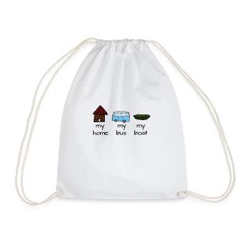 Simple - Sac de sport léger - blanc - Devant