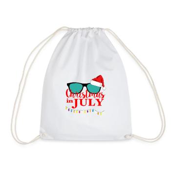 Noël en juillet - Sac de sport léger - blanc - Devant