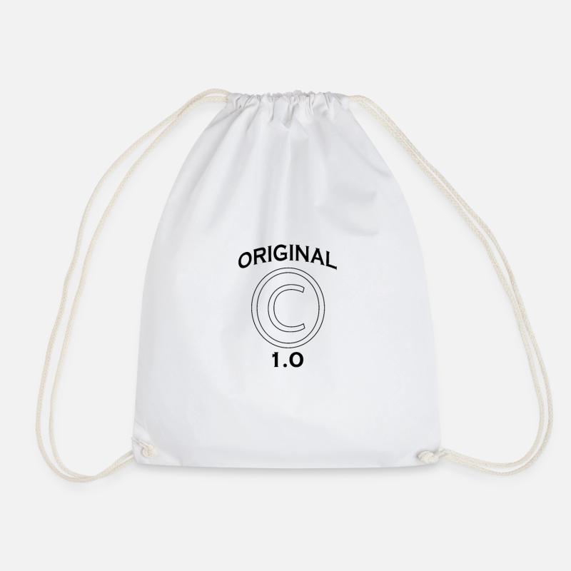 original - Drawstring Bag - white