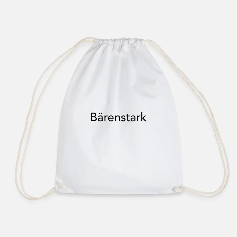 Strapping - Drawstring Bag - white