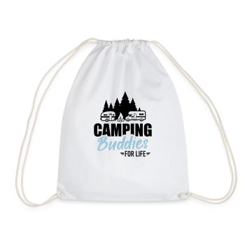 Camper - Drawstring Bag - white - Front