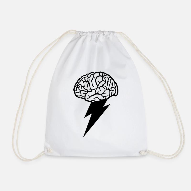 Brain Storm - Turnbeutel - Weiß