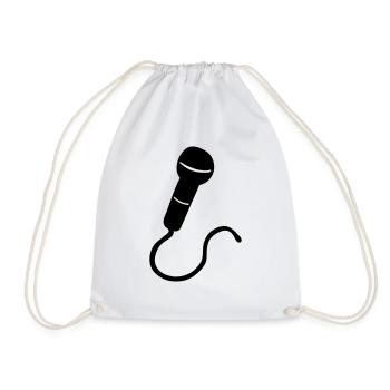 micro - Sac de sport léger - blanc - Devant