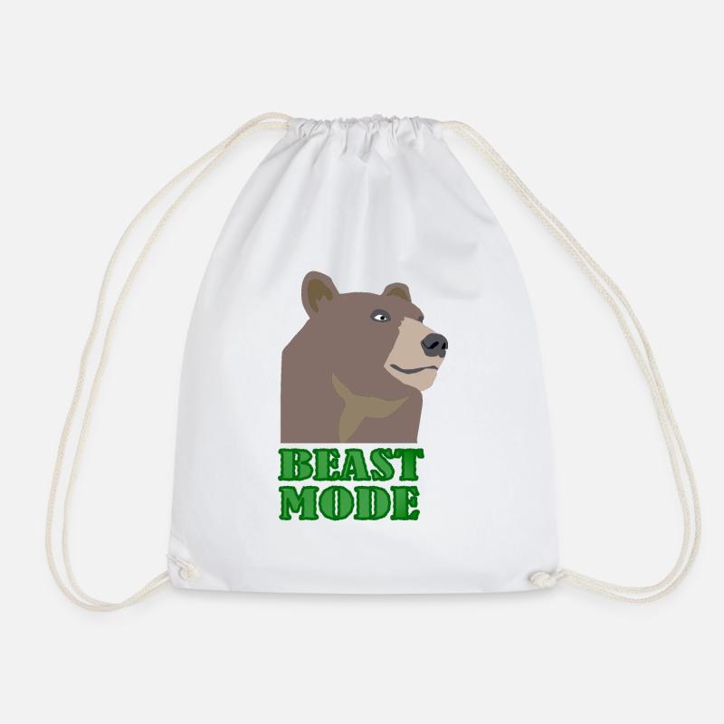 Bear WIDL Beast - Turnbeutel - Weiß