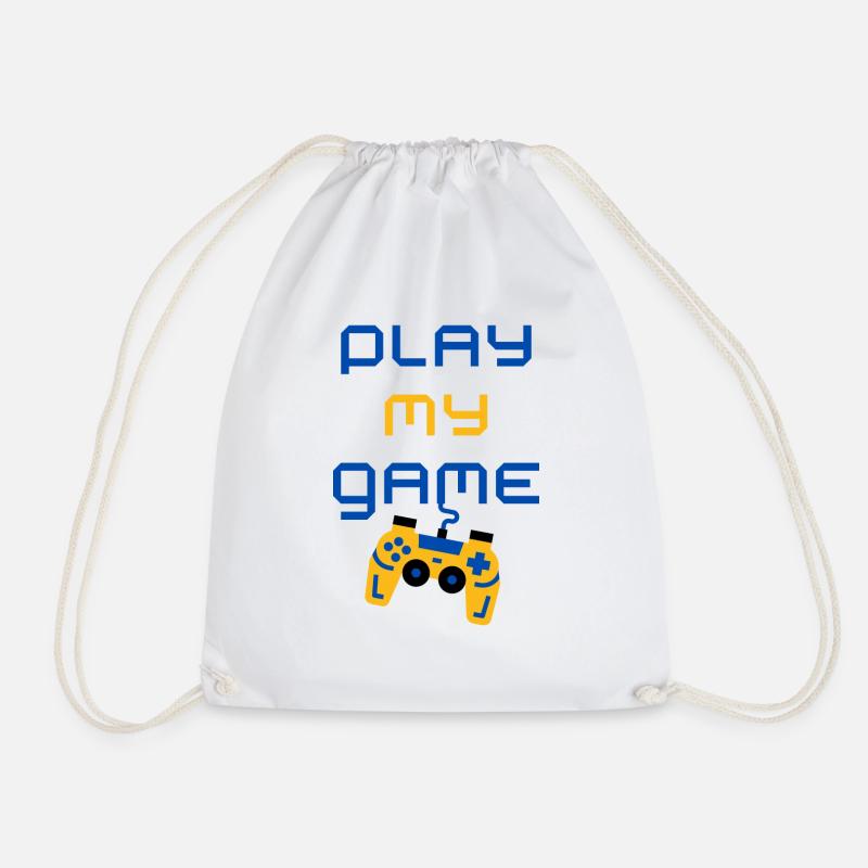 Gaming - Drawstring Bag - white