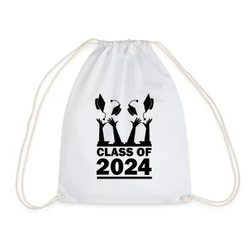 class of 2024 - Turnbeutel - Weiß - Vorne