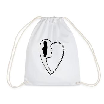 nuit étoilée 3 - Sac de sport léger - blanc - Devant