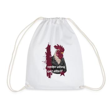 Punk Rockabilly - Sac de sport léger - blanc - Devant