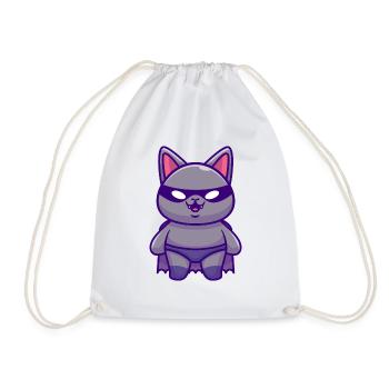 Batmini - Sac de sport léger - blanc - Devant