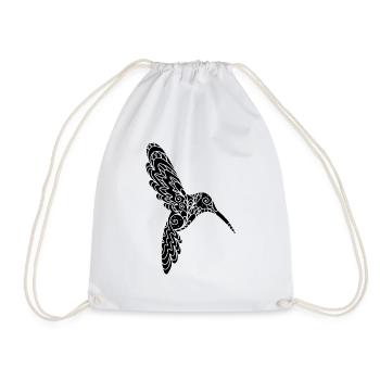 Magischer Kolibri - Turnbeutel - Weiß - Vorne