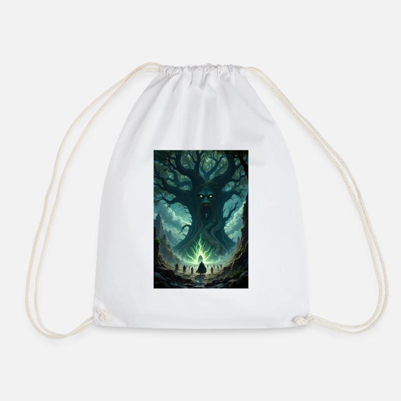 Image d’arbre fantastique. - Sac de sport léger - blanc