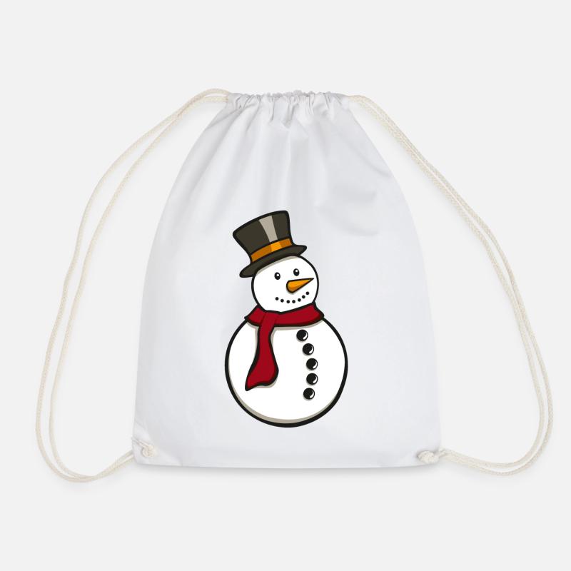 snowman - Sac de sport léger - blanc