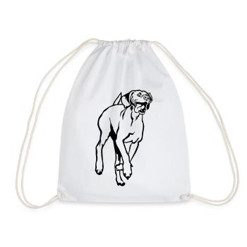 Magyar Vizsla - Drawstring Bag - white - Front