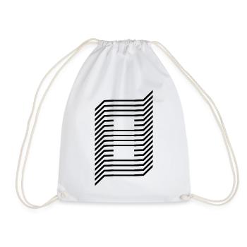 Numéro unique 8 - Sac de sport léger - blanc - Devant