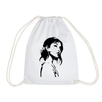 Grâce cendrée - Sac de sport léger - blanc - Devant