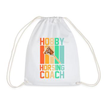 Steckenpferd Cheval de Hobby Cavalier - Sac de sport léger - blanc - Devant