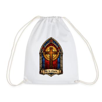 Il est ressuscité - Sac de sport léger - blanc - Devant