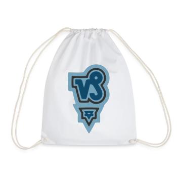 Zodiac Tribal Capricorn and Earth - Drawstring Bag - white - Front