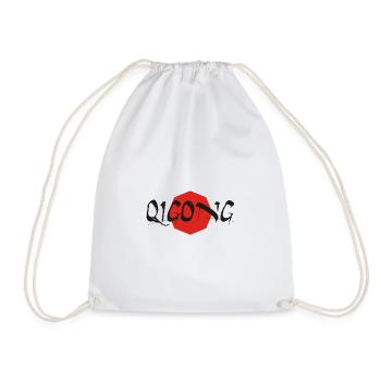 Qigong nouveau - Sac de sport léger - blanc - Devant